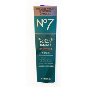 No7 Protect & Perfect Intense Advanced Serum 1oz 30ml Anti Aging Wrinkle Care
